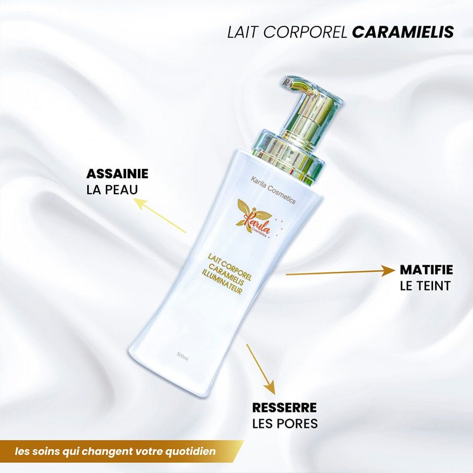 lait caramielis Corrige les imperfections