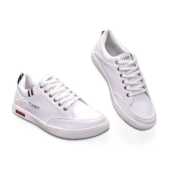 Basket homme Tommy blanche Basket_homme_Tommy_blanche